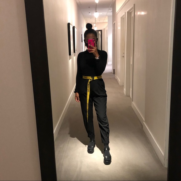 100% Authentic Yellow Off-White Industrial Belt - Picture 6 of 6